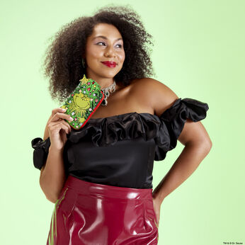 Dr. Seuss How the Grinch Stole Christmas! Tree Zip Around Wallet, Image 2